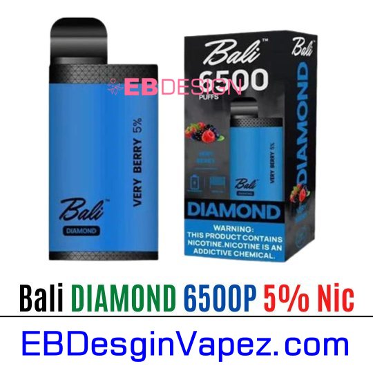 Bali DIAMOND Disposable Vape - Very Berry rechargeable