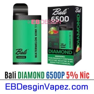 Bali DIAMOND Disposable Vape - Watermelon Kiwi 6500 puffs