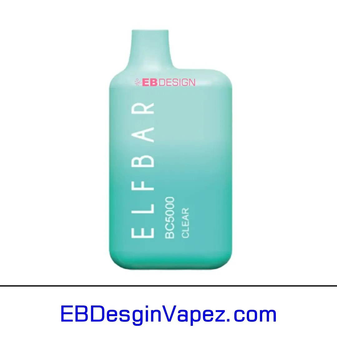 Clear Elf bar EBDESIGN BC5000
