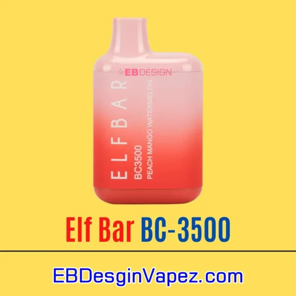 Elf Bar BC3500 - Peach Mango Watermelon disposable