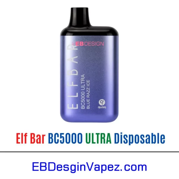 Elf Bar BC5000 ULTRA - Blue Razz Ice