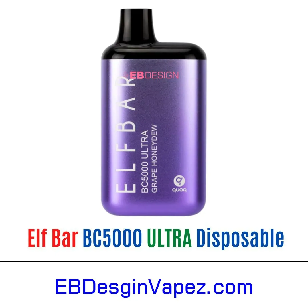 Elf Bar BC5000 ULTRA - Grape Honeydew