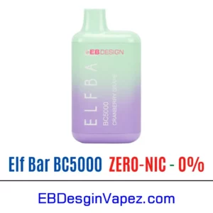 Elf Bar BC5000 ZERO - Cranberry Grape