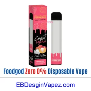 Foodgod Zero 0% Vape - Crystal Lychee