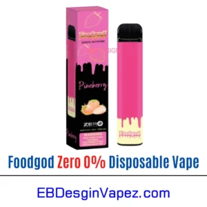 Foodgod Zero 0% Vape - Pineberry