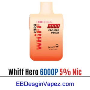 Frosted Peach - Whiff Hero Vape
