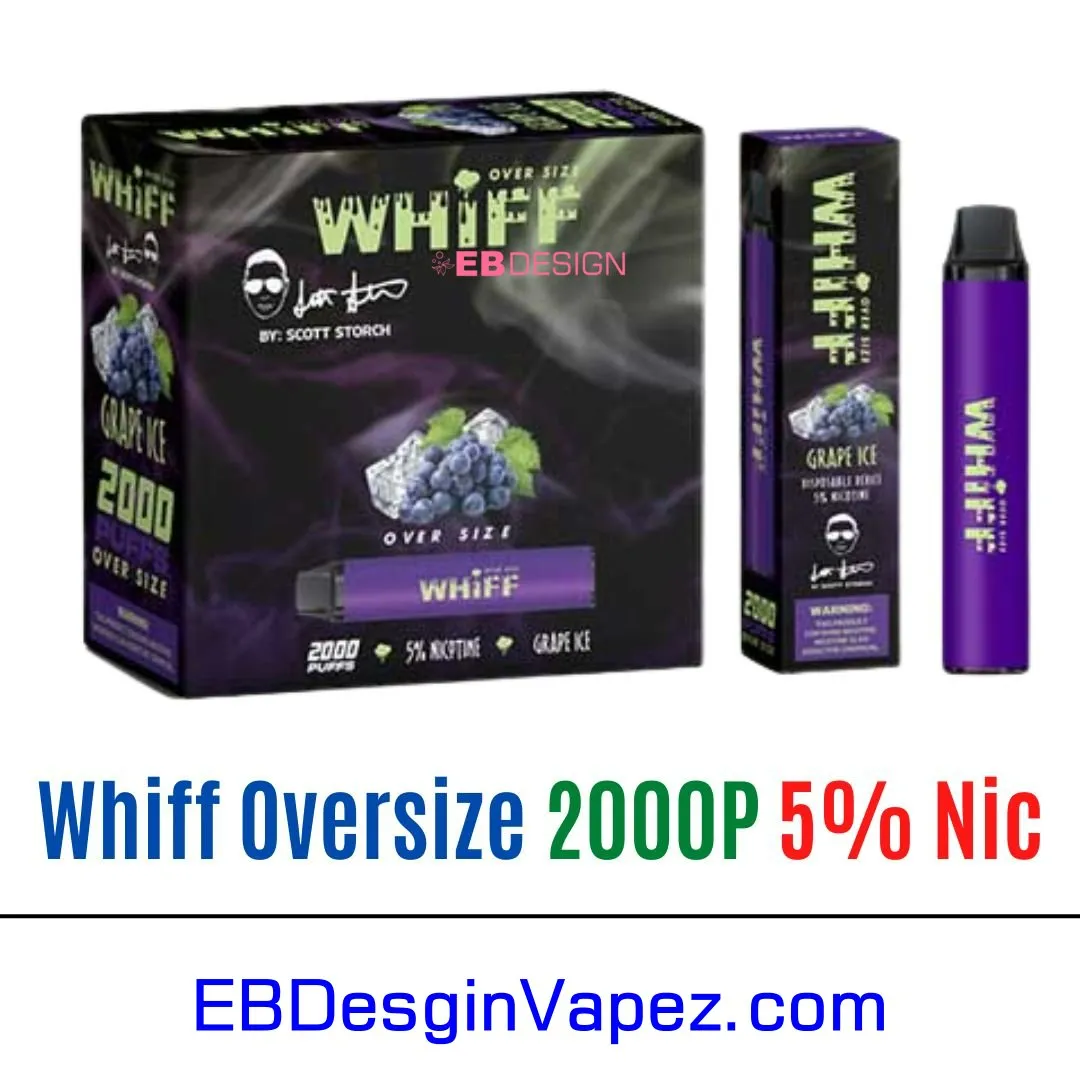 Grape Ice - Whiff Disposable Vape