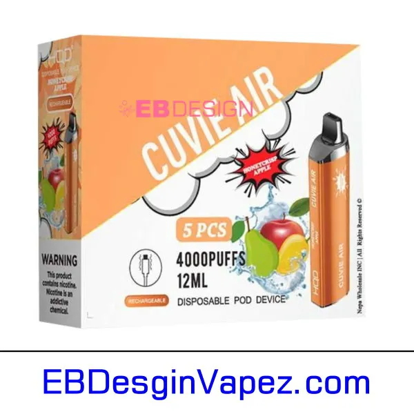 disposable vape HQD Cuvie Air Honeycrisp Apple