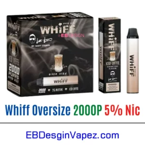 2000 puffs Iced Coffee - Whiff Disposable Vape