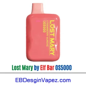 Lost Mary OS5000 - Strawberry Sundae disposable