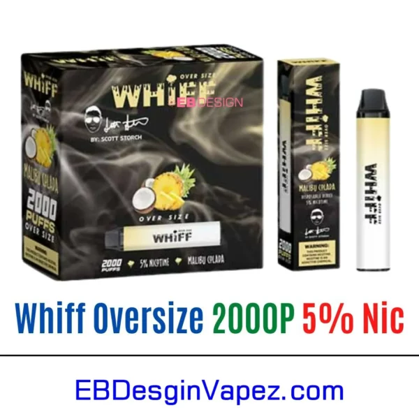 Malibu Colada - Whiff Disposable Vape 2000