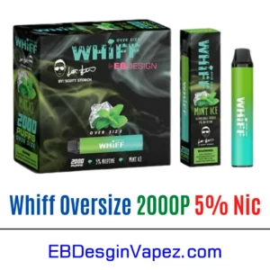 Mint Ice - Whiff Disposable Vape 2000 puffs