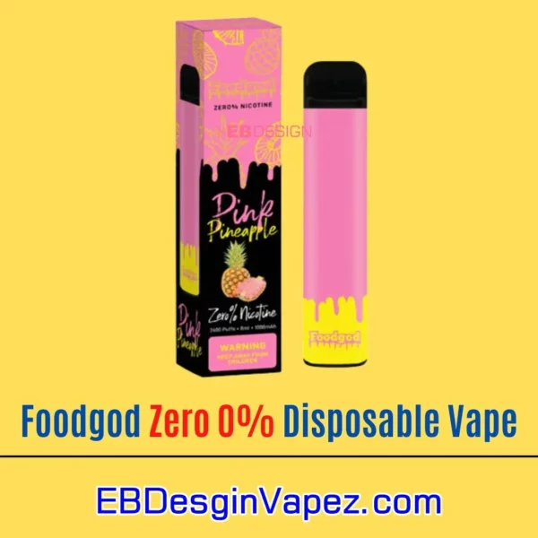 Pink Pineapple - Foodgod Zero 0% Vape
