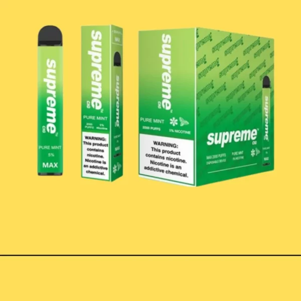 Pure mint - Supreme Max 5% Vape disposable