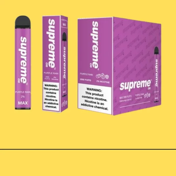 Purple rain - Supreme Max 5% Vape disposable