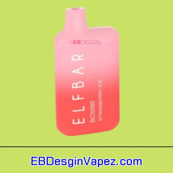 Strawberry Ice Elfbar BC5000 rechargeable