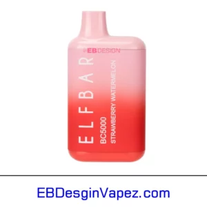 Strawberry Watermelon Elf bar EBDESIGN BC5000 rechargeable