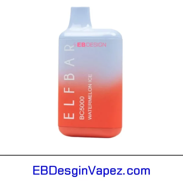 Watermelon Ice Elf bar EBDESIGN BC5000 rechargeable
