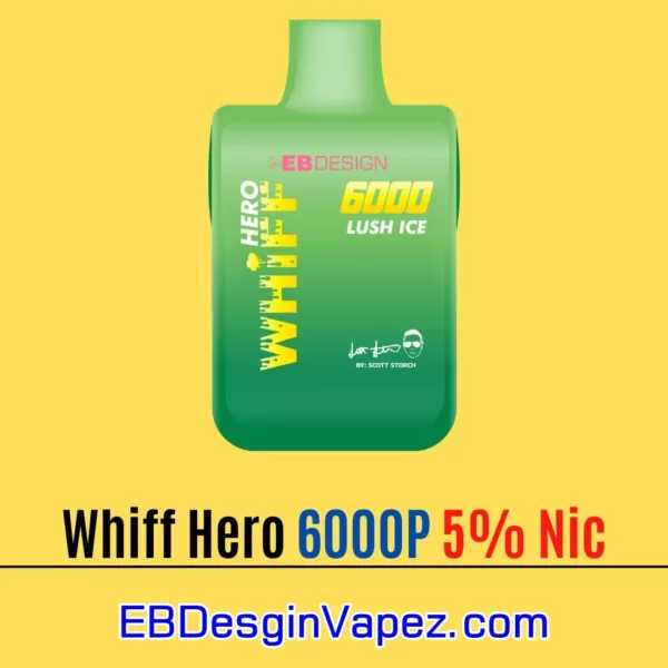 Whiff Hero Disposable Vape - Lush Ice