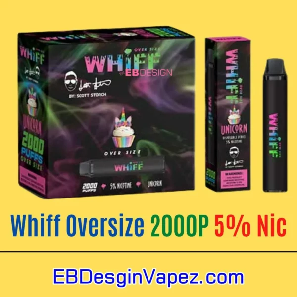 Whiff OverSize Vape - Unicorn